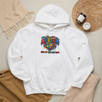 Autism Puzzle Heart hoodie | Pullover Sweatshirt with Colorful Puzzle Piece Design