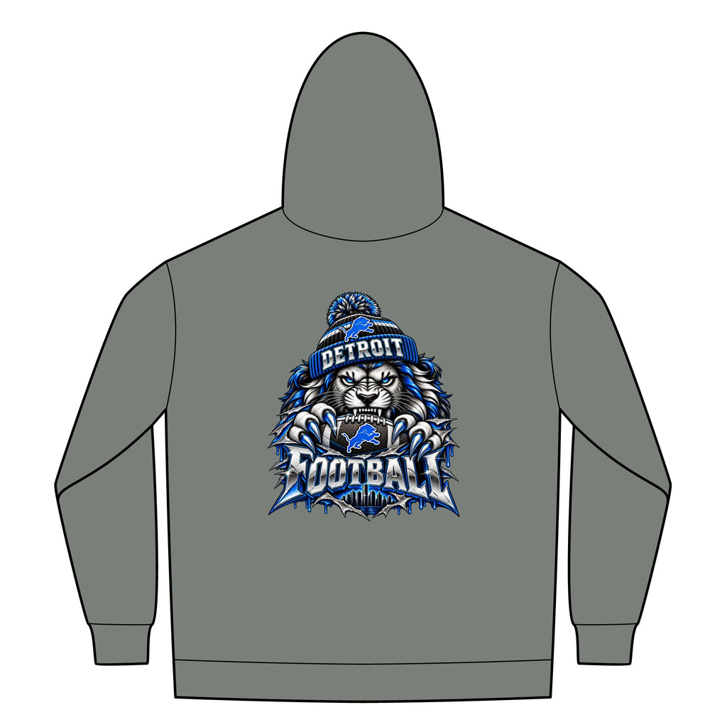 Heavyweight Sherpa-Lined Hooded Fleece Jacket