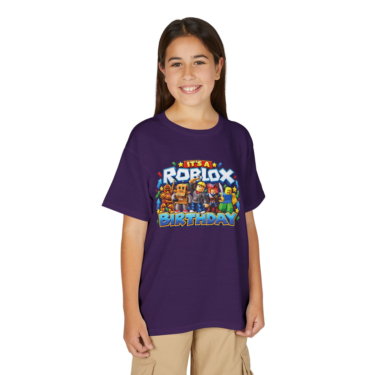 Roblox Birthday Leveling Up to 11 Youth T-Shirt