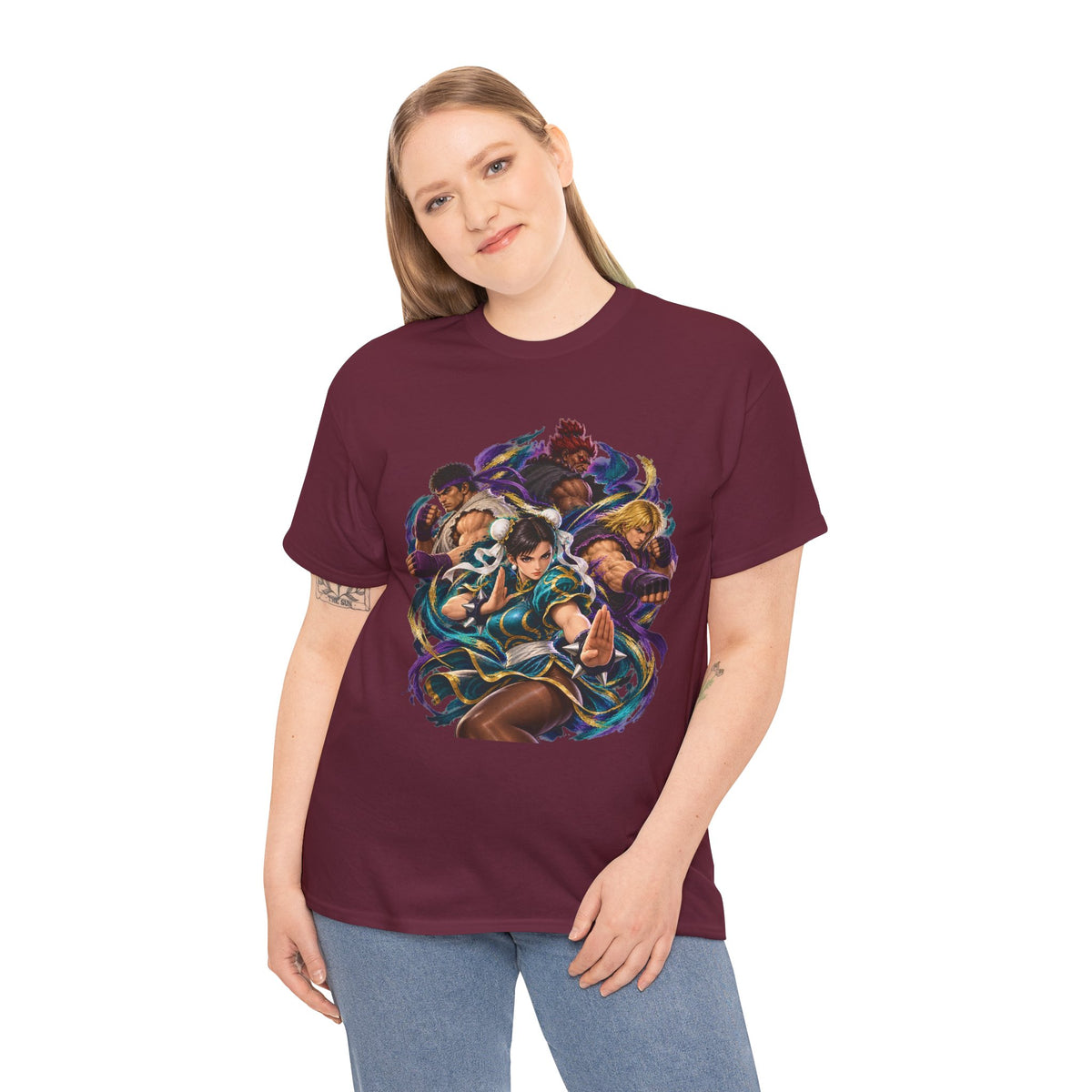 Street Fighter Characters Graphic T-Shirt