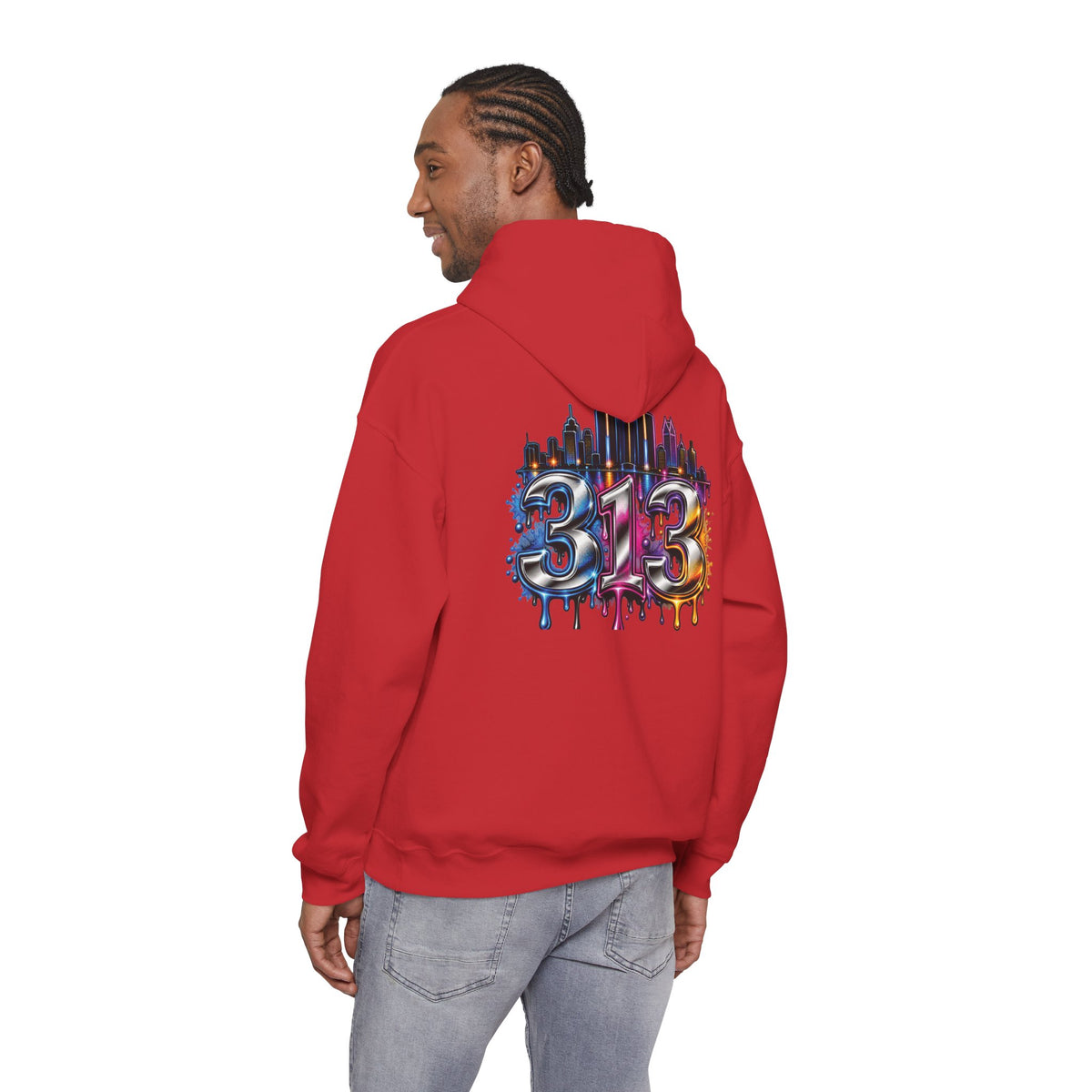 Detroit 313 City Pride Hoodie