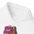 Shes Not Perfect Real AF hoodie | Retro Neon Girl Graphic Hoodie