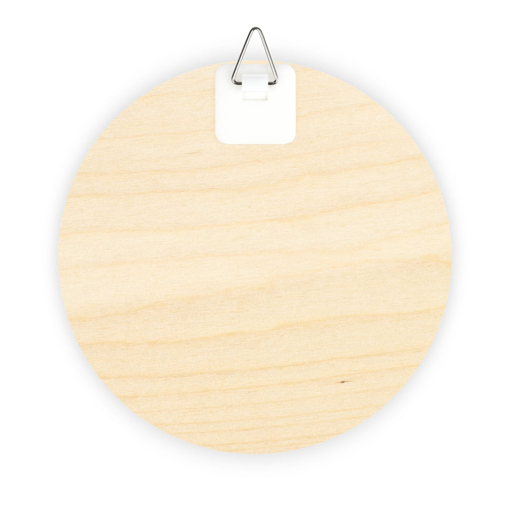 Blessed Wreath Wood Sign | Round Wall Decor
