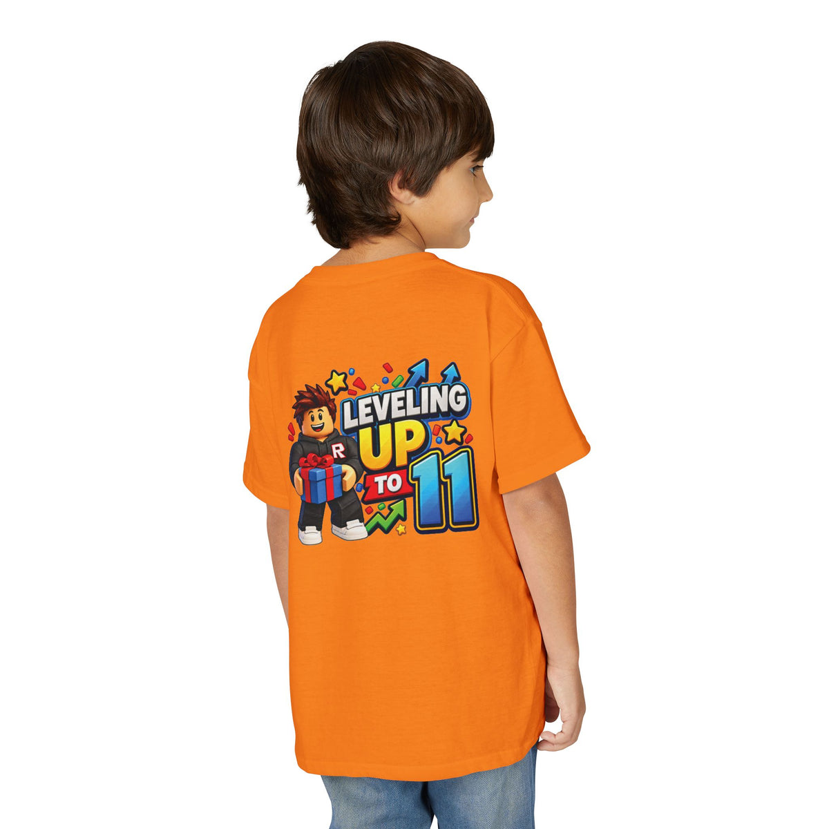 Roblox Birthday Leveling Up to 11 Youth T-Shirt
