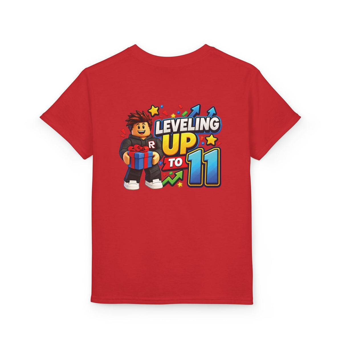 Roblox Birthday Leveling Up to 11 Youth T-Shirt