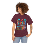 Teacher of Little Things T-Shirt | Colorful Dr. Seuss Style Kids Classroom Tee