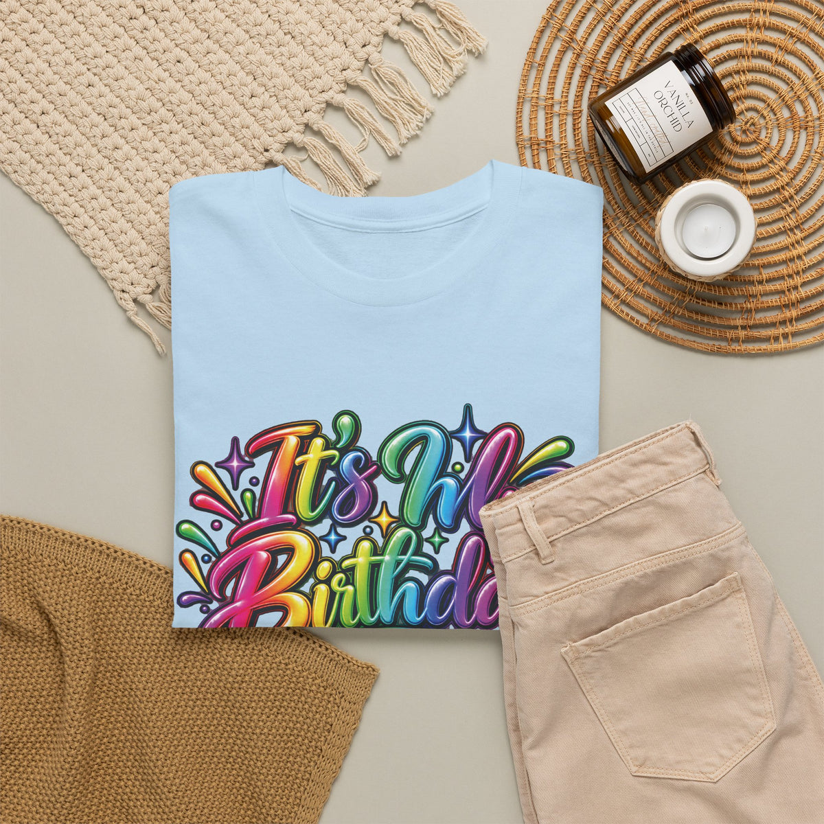 It’s My Birthday Colorful Celebration T-Shirt