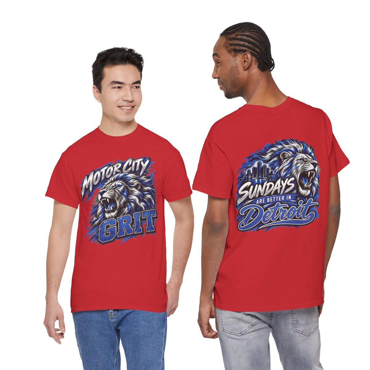 Detroit Motor City Grit & Sundays Are Better in Detroit T-Shirt