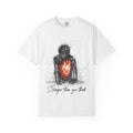 Heart of Flame sketch figure T-shirt | Stronger Than You Think graphic tee