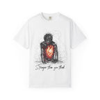Heart of Flame sketch figure T-shirt | Stronger Than You Think graphic tee