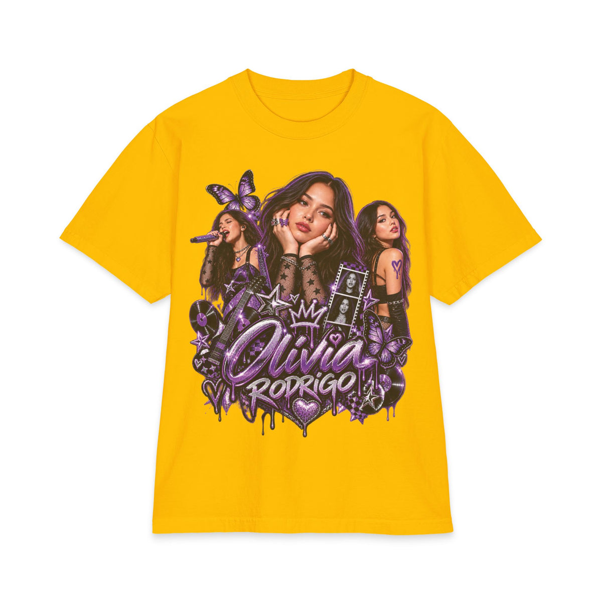 Olivia Rodrigo collage tee | T-Shirt