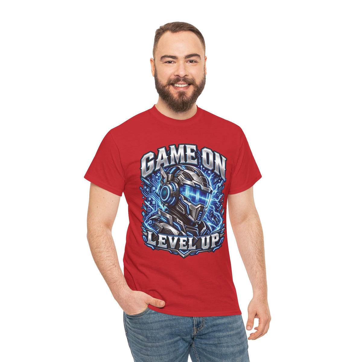 Game On Level Up Gamer Graphic T-Shirt