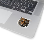 Tiger Face with 'Do It or Quit' Text Sticker | Kiss-Cut Vinyl Decal