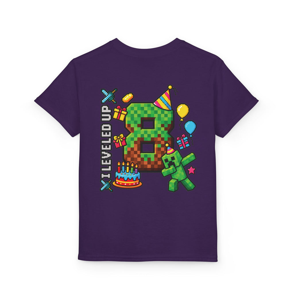 Bruh It’s My Birthday Minecraft-Inspired Youth T-Shirt