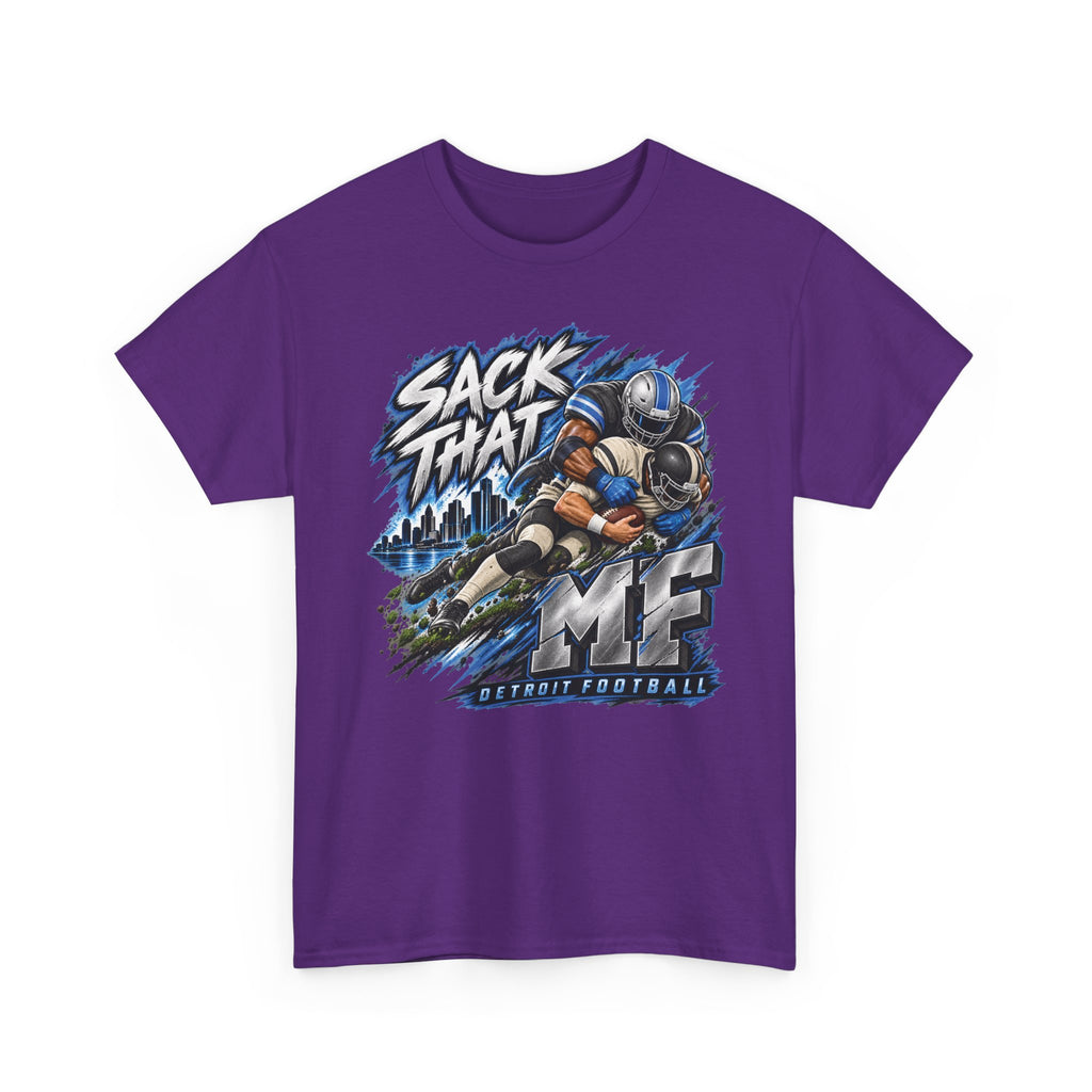 Sack That MF Lions football Graphic T-Shirt