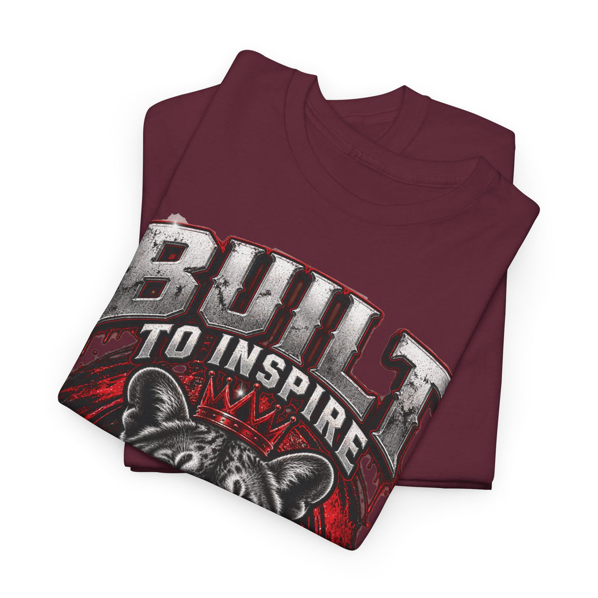 Built to Inspire His Purpose Couples Tiger Graphic T-Shirt