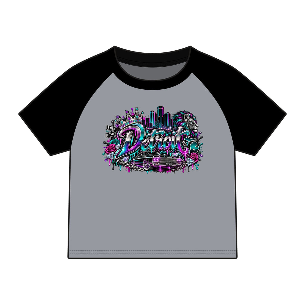 Women's Micro Rib Raglan Baby Tee