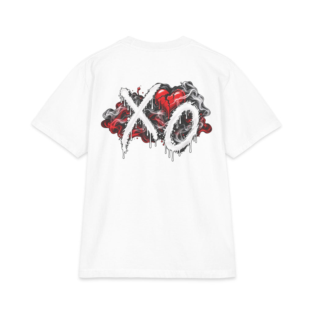 XO Heart Graphic T-Shirt | Weeknd Style Music Portrait Tee