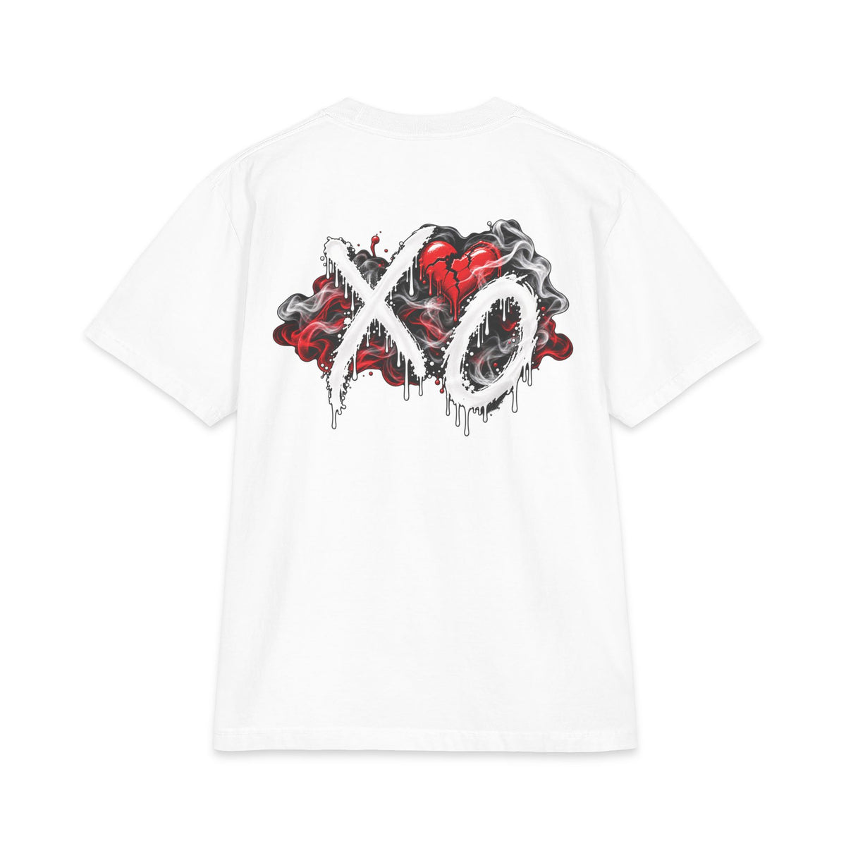 XO Heart Graphic T-Shirt | Weeknd Style Music Portrait Tee