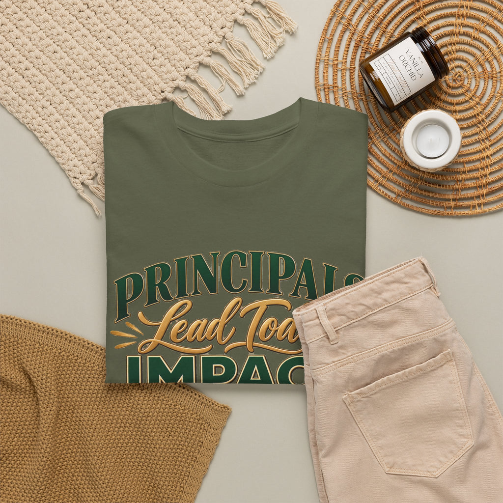 Principals Lead Today, Impact Tomorrow Inspirational T-Shirt