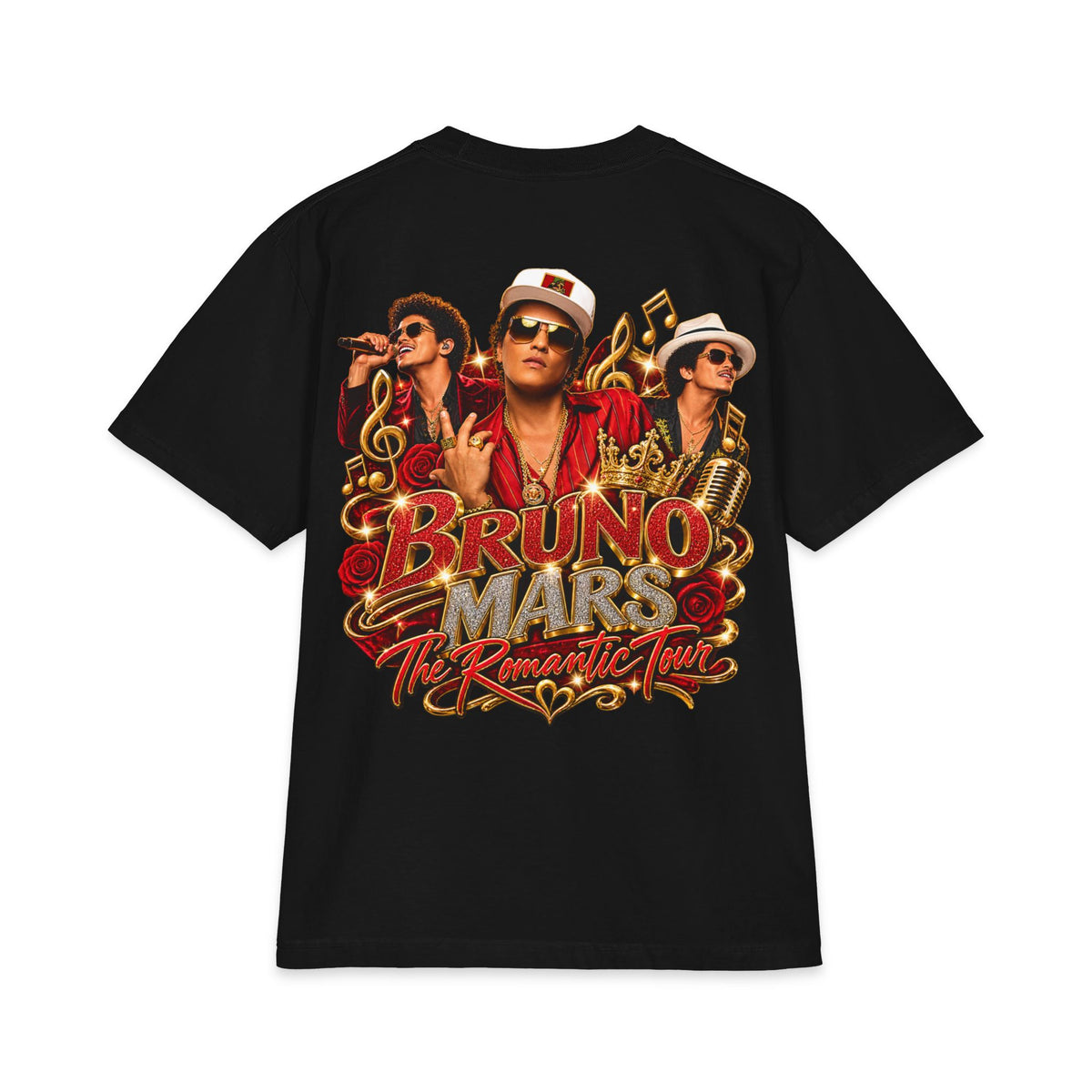 Bruno Mars Romantic Tour T-Shirt | Concert Band Tee