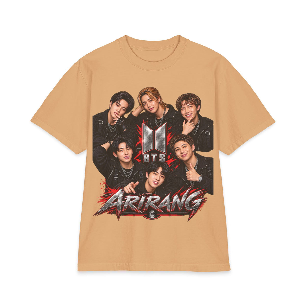 BTS K-Pop Band Portrait Tee | Graphic T-Shirt