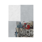 Michael Jackson The King of Pop Blanket | Velveteen Microfiber Throw