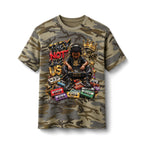 They Not Us Hip Hop DJ Graphic Tee | Camo T-Shirt