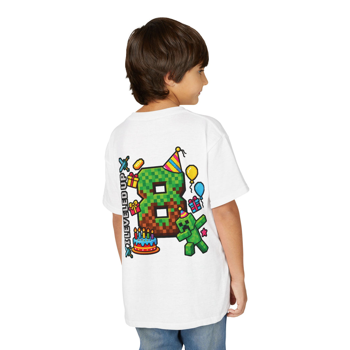 Bruh It’s My Birthday Minecraft-Inspired Youth T-Shirt