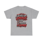 Level of Savage Gemini T-Shirt | Zodiac Astrology Tee, Detroit Graffiti Back