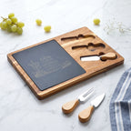 Christian Scripture Engraved Charcuterie Board | Cheese Set