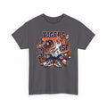 Detroit Tigers Mascot Baseball Tee | Vintage Tiger Batter Design