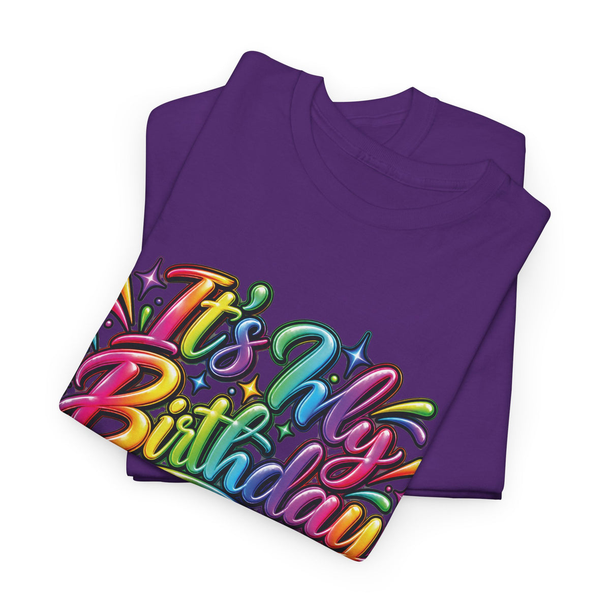 It’s My Birthday Colorful Celebration T-Shirt