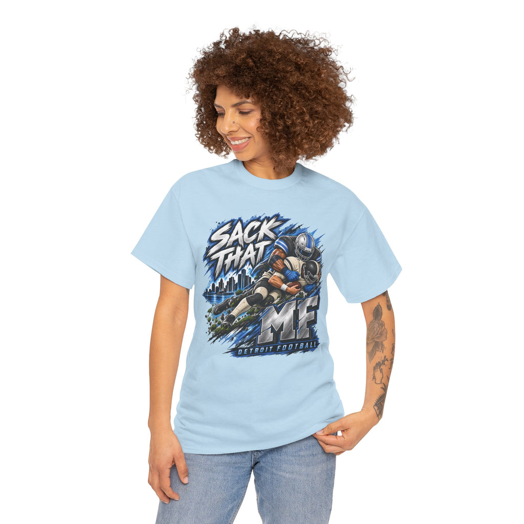 Sack That MF Lions football Graphic T-Shirt