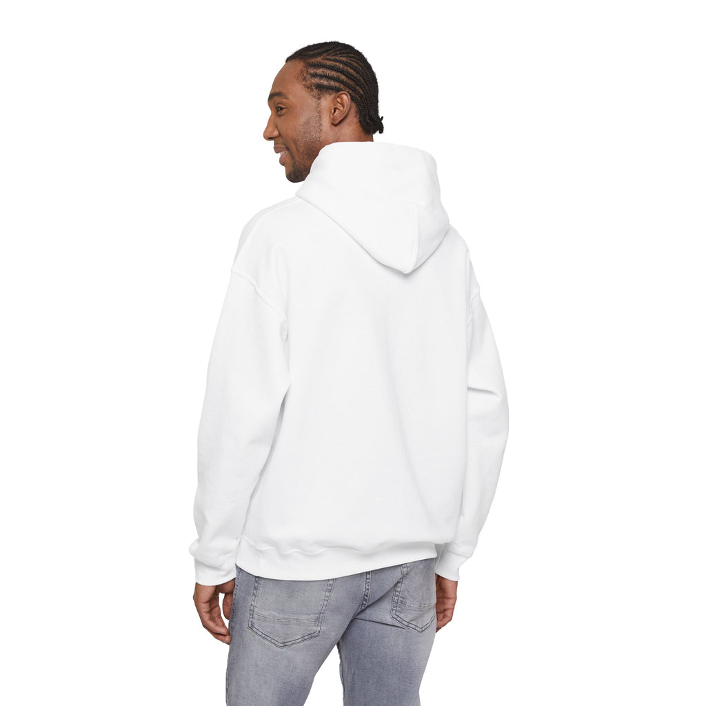 Detroit skyline determined slogan Hoodie | Motor City vintage style