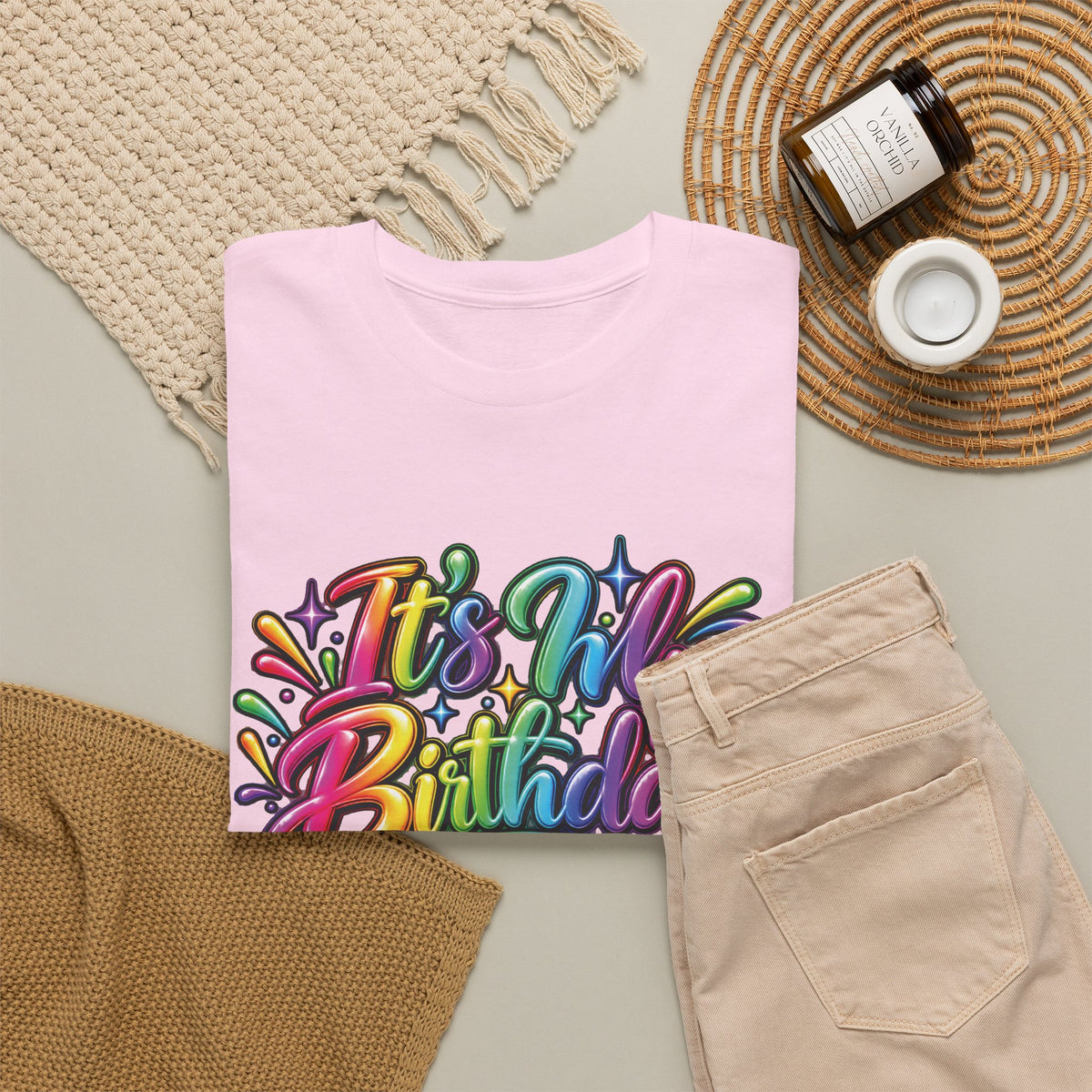 It’s My Birthday Colorful Celebration T-Shirt