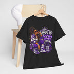 Detroit Queen what up doe Graphic Tee | Urban Streetwear, Purple Drip Art