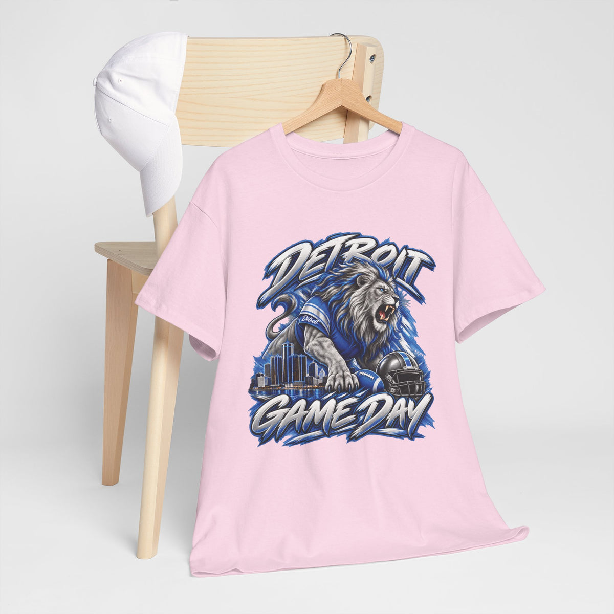 Detroit Game Day Lions Football T-Shirt