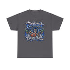 Detroit Basketball Lion Graphic Tee | City Streetball Detroit D Logo