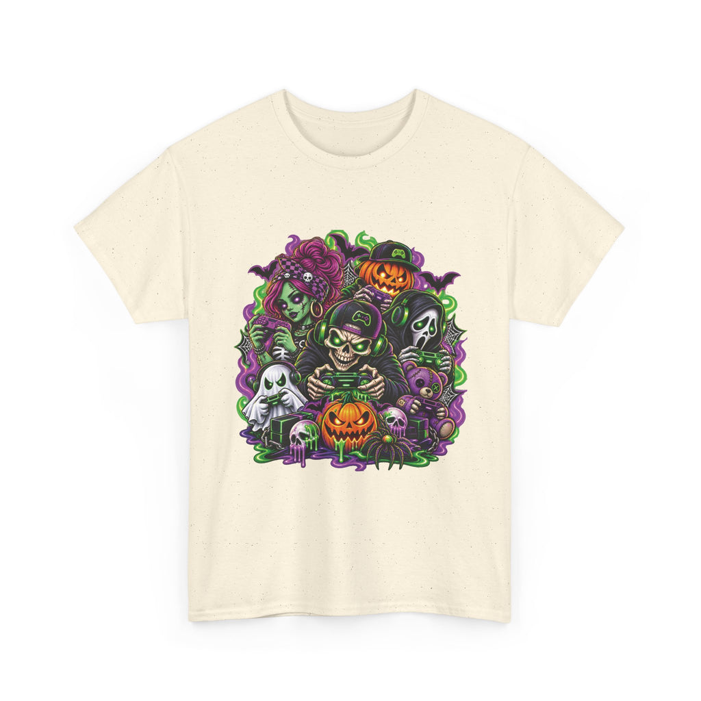 Spooky Halloween Monsters T-Shirt | Pumpkin, Ghost, Witch, Skeleton