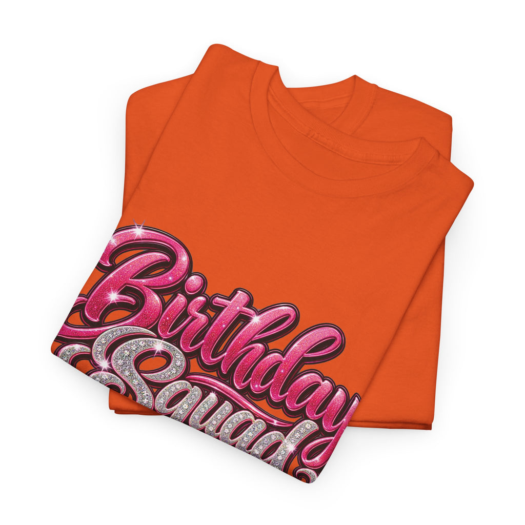 Birthday Squad Graphic T-Shirt