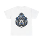 Detroit Lion Skull Beanie Tee | 313 Drip City Skyline T-Shirt