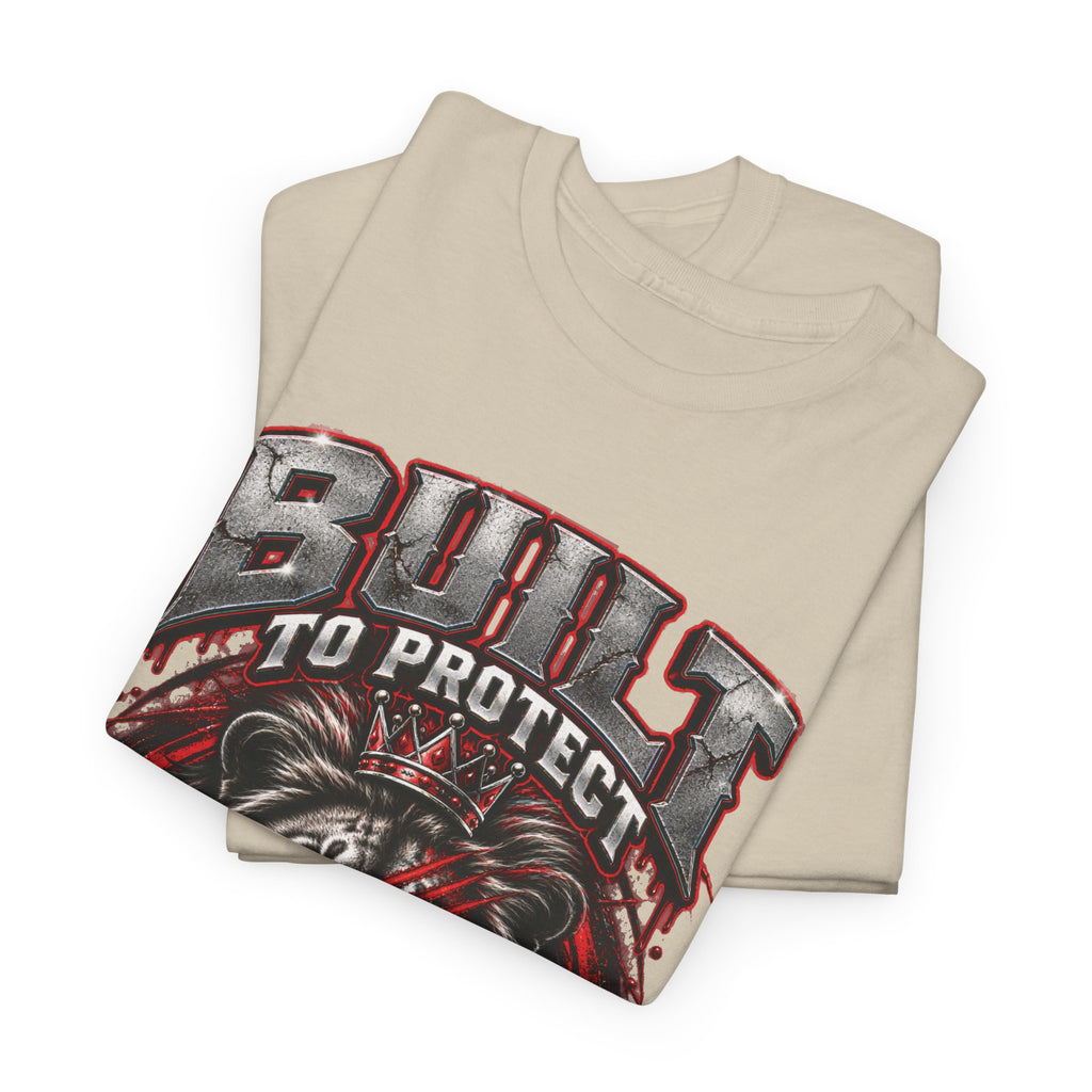 Built to Protect Her Peace Couples Graphic T-Shirt