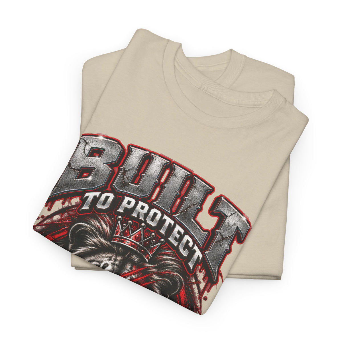 Built to Protect Her Peace Couples Graphic T-Shirt