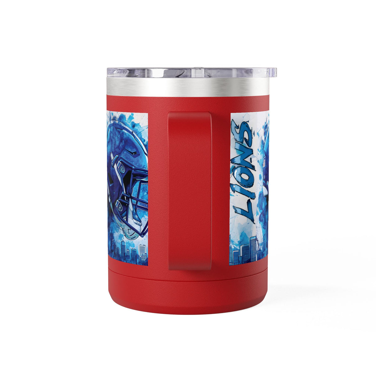 Blue Football Helmet Lions mug | 15oz Tumbler