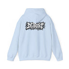 Detroit Graffiti Lion Hoodie | Colorful Street Art Pullover