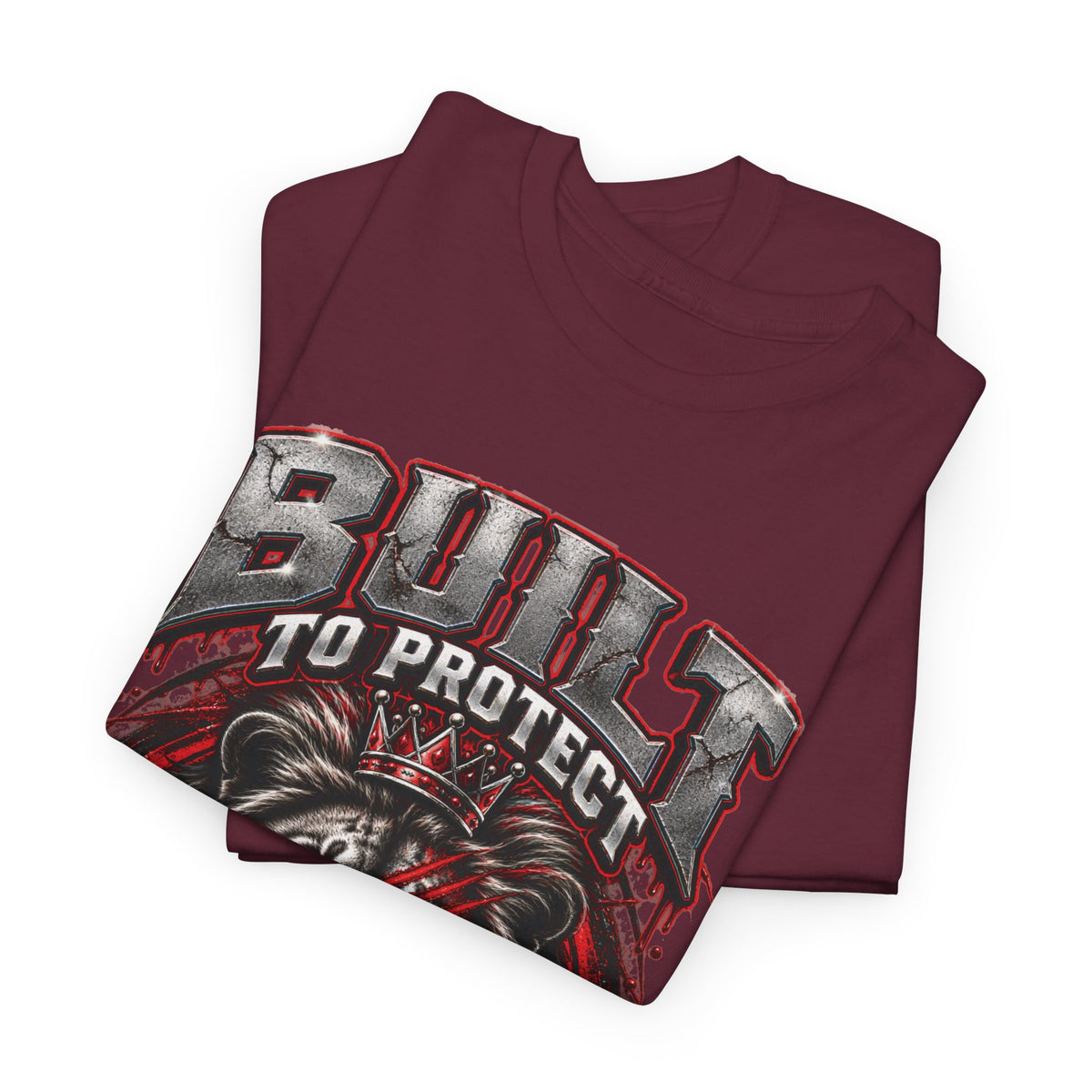 Built to Protect Her Peace Couples Graphic T-Shirt