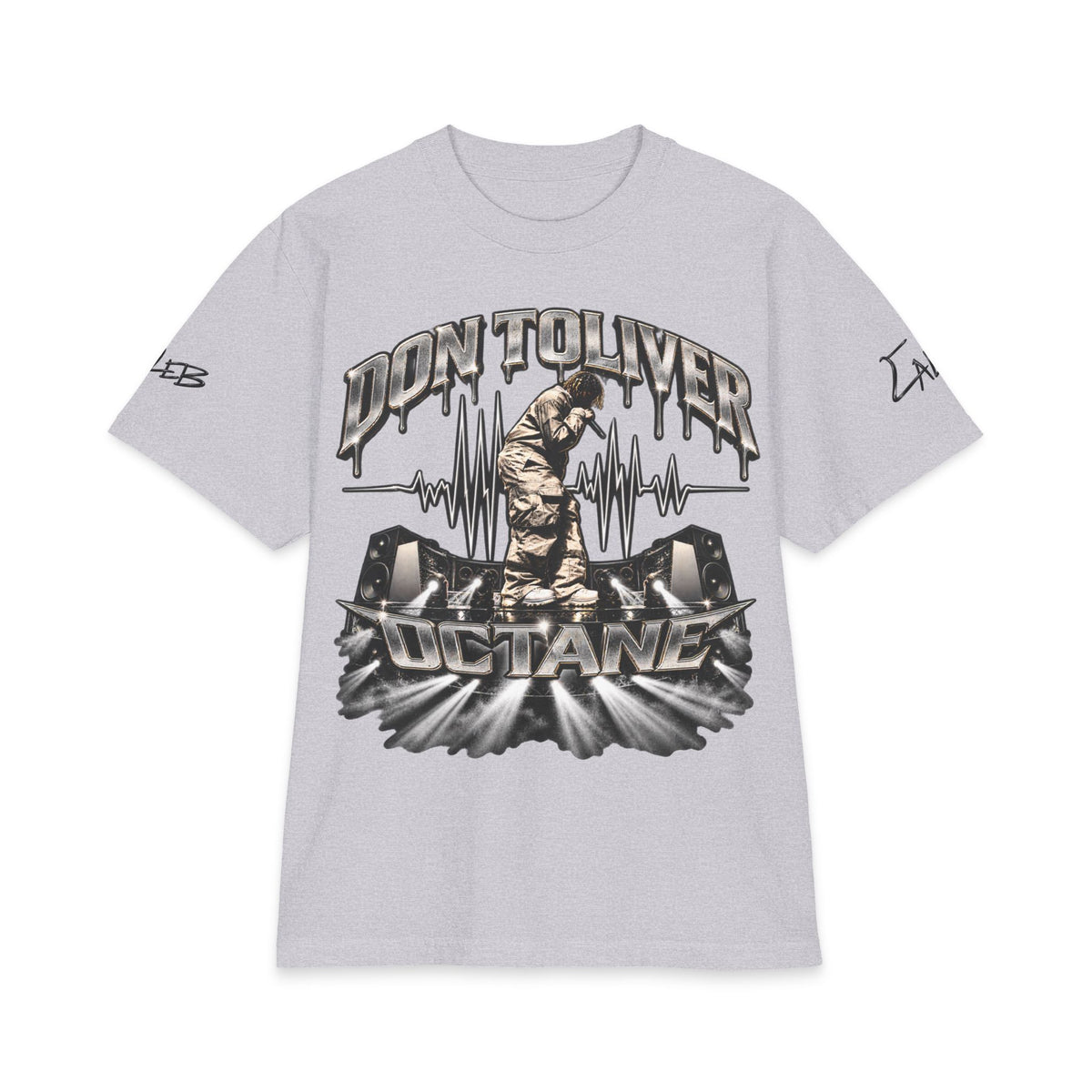 Don Toliver Octane Tour T-Shirt | Rapper Portrait, Sound System Graphics