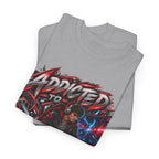 Addicted to Gaming Graphic T-Shirt