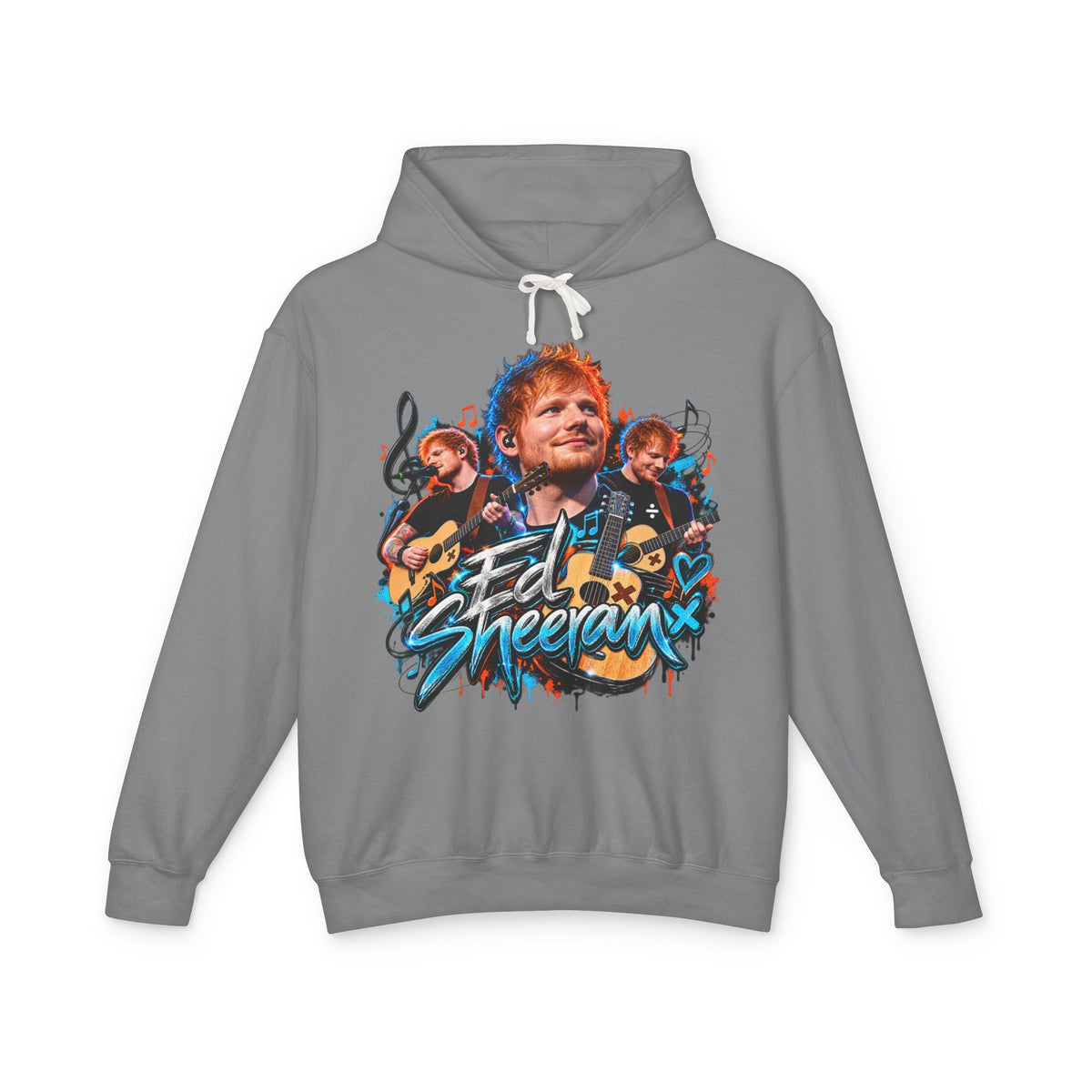 Ed Sheeran Portrait Hoodie | Loop Tour 2026 Back Design